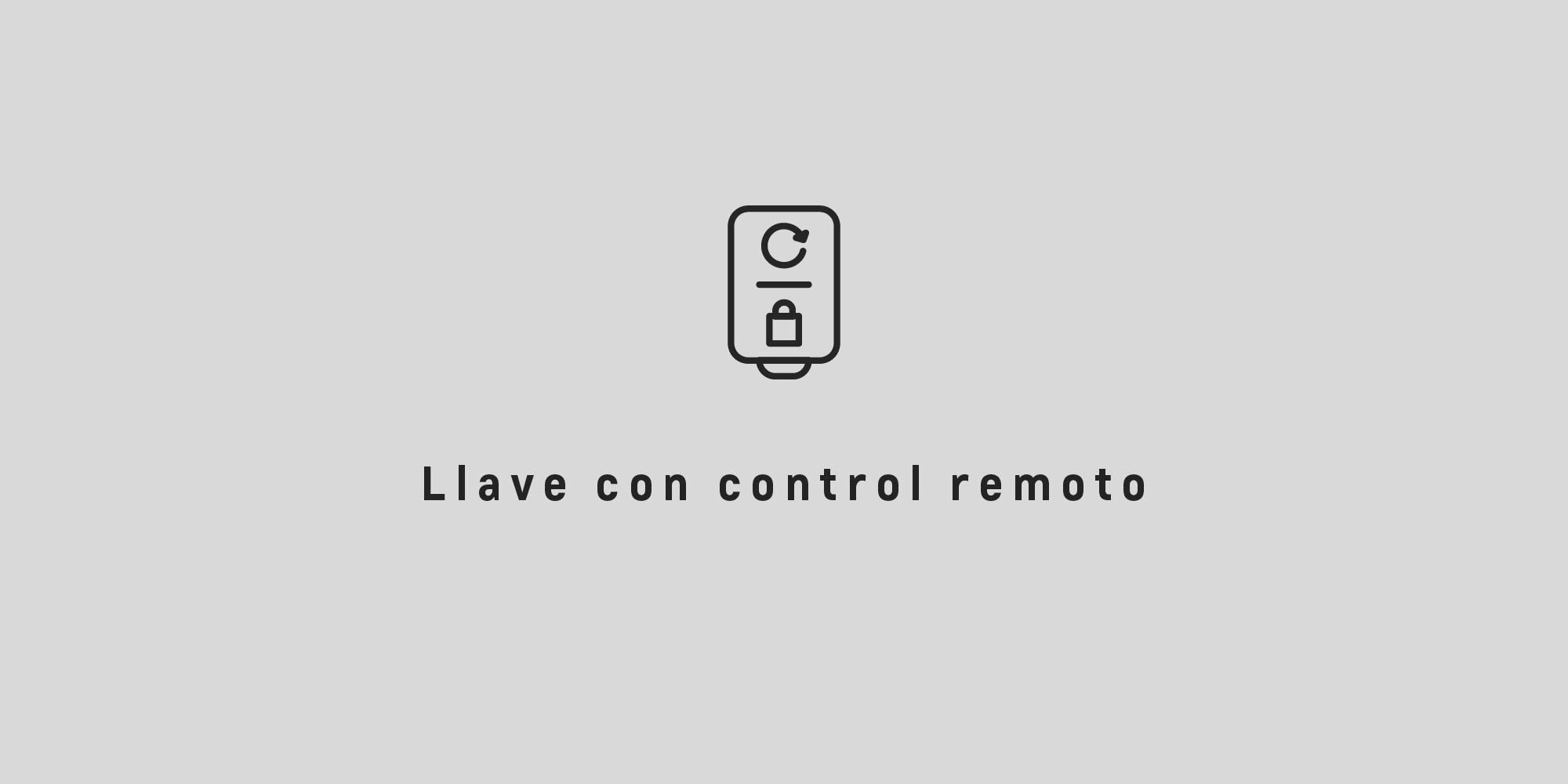 Chevrolet N400 Cargo: llave con control remoto